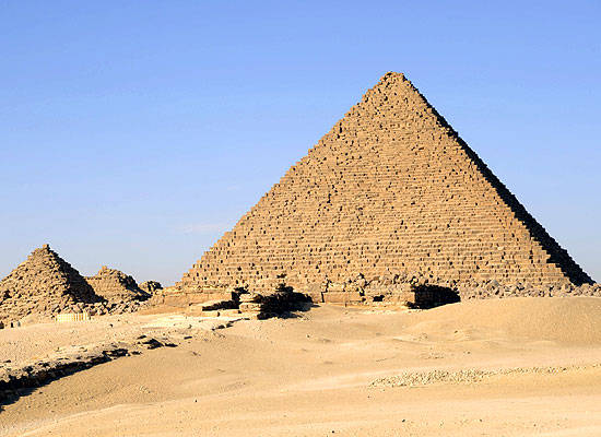 Mykerinos-Pyramide / Gizeh, Sehenswürdigkeit in Ägypten