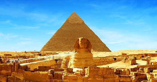 Sehenswürdigkeiten Ägypten: Sphinx und Pyramiden in Gizeh