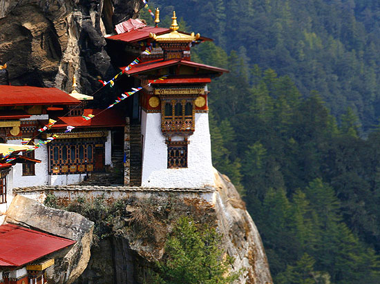 Kloster in Bhutan