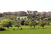 Blick auf Montuïri, Mallorca